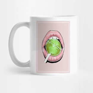 Green Lollipop Mug